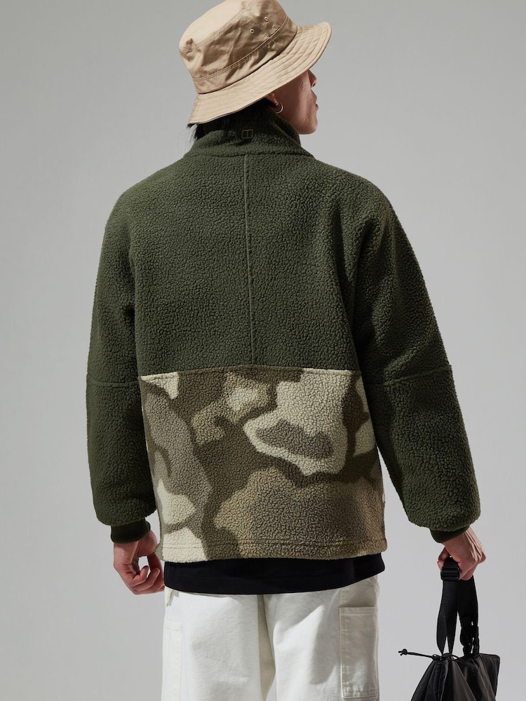 Berghaus Green Houlton Half Zip Borg Fleece - Image 2 of 6
