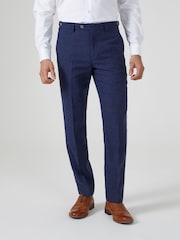 Marineblau/blau - Skopes Jude Tweed-Anzug in Tailored-Fit: Hose - Bild 1 von 3