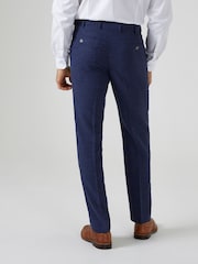 Marineblau/blau - Skopes Jude Tweed-Anzug in Tailored-Fit: Hose - Bild 2 von 3