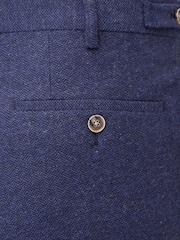Marineblau/blau - Skopes Jude Tweed-Anzug in Tailored-Fit: Hose - Bild 3 von 3