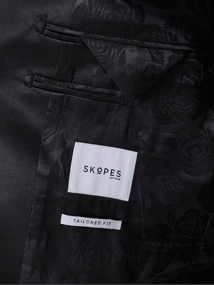Skopes Blue Tailored Fit Elbridge Suit: Jacket - Image 5 of 5