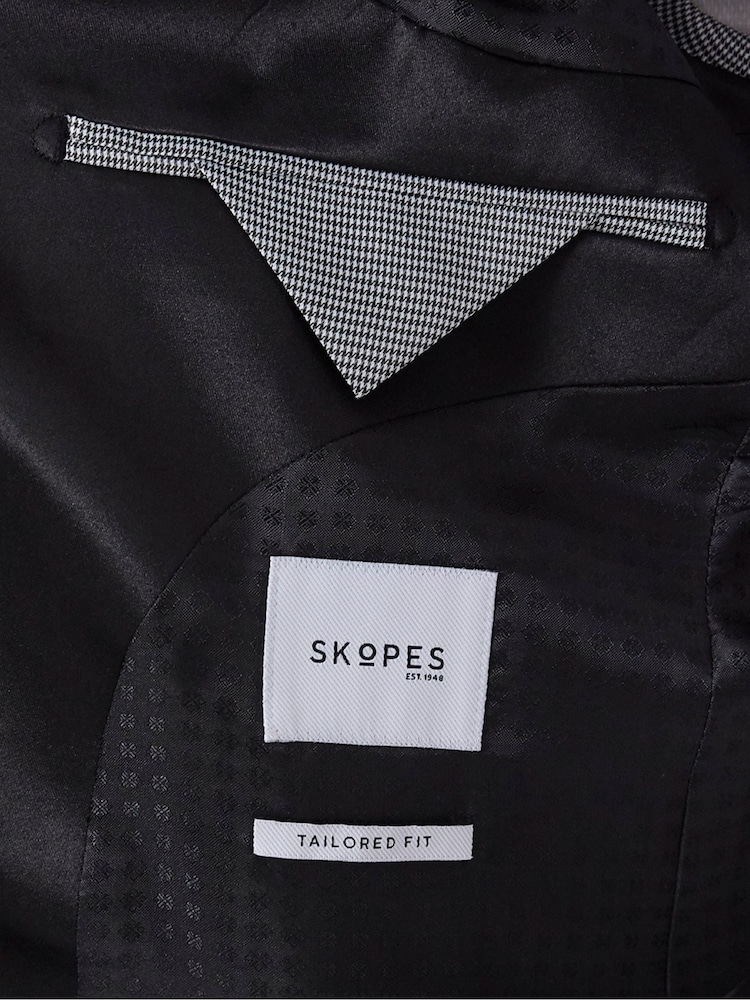 Skopes Black Sinatra Tailored Double Breasted Suit: Jacket - Image 4 of 4