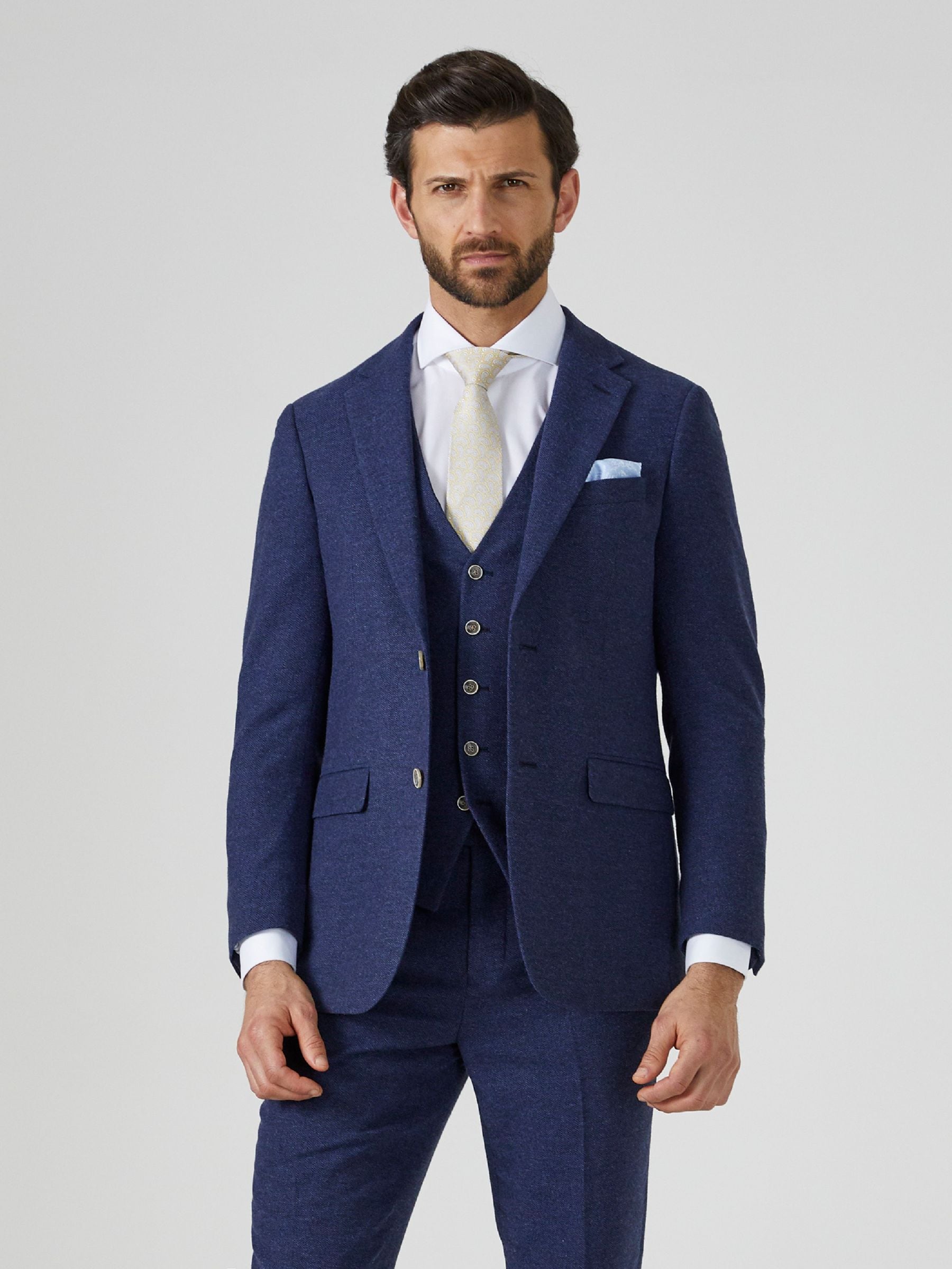 Buy Skopes Navy Blue Jude Tweed Tailored Fit Suit Jacket Buy Skopes Navy Blue Jude Tweed Tailored Fit Suit Jacket