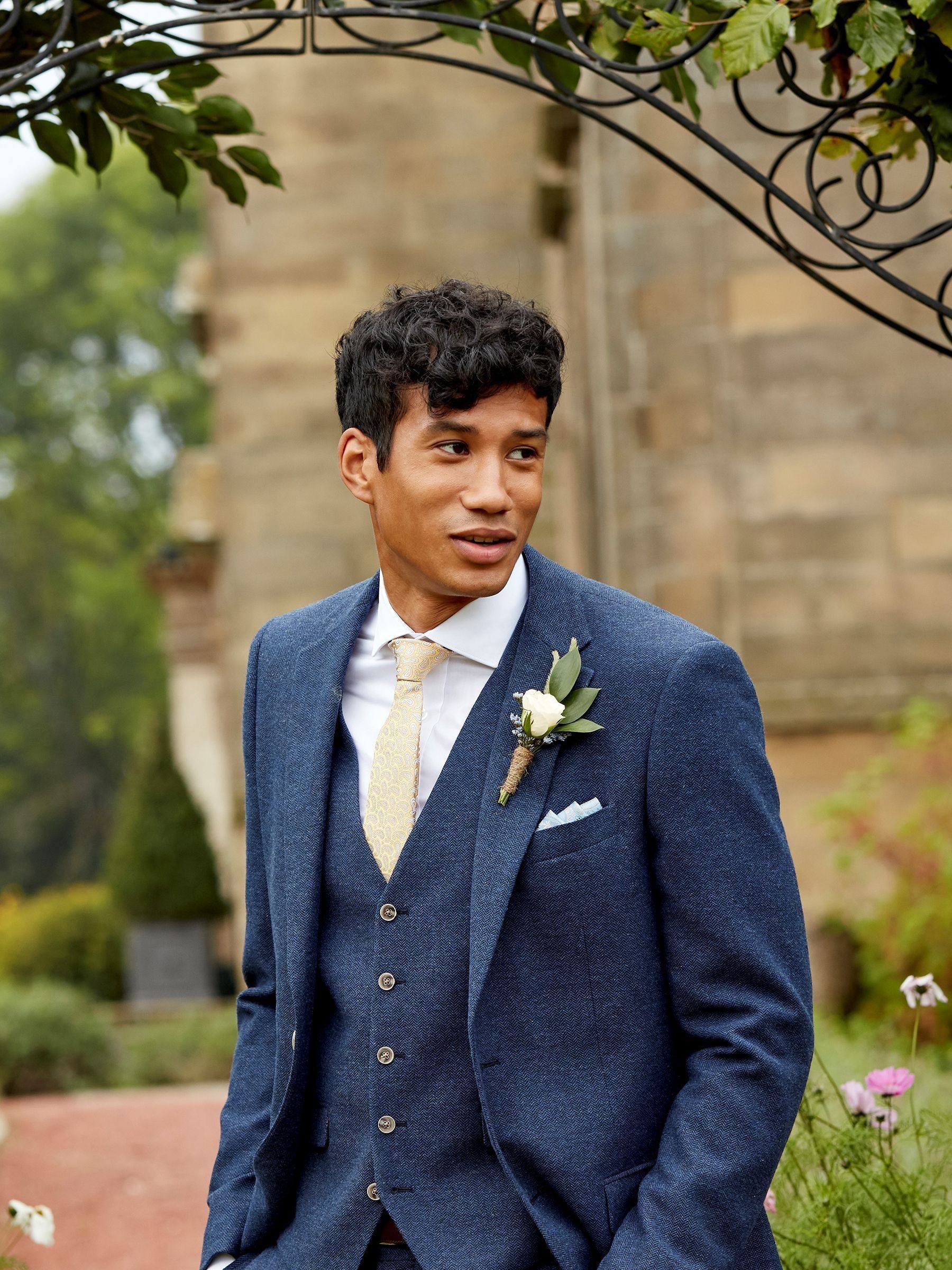Buy Skopes Navy Blue Jude Tweed Tailored Fit Suit Jacket Buy Skopes Navy Blue Jude Tweed Tailored Fit Suit Jacket
