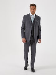 Skopes Grey Classic Fit Darwin Suit Jacket - Image 4 of 5