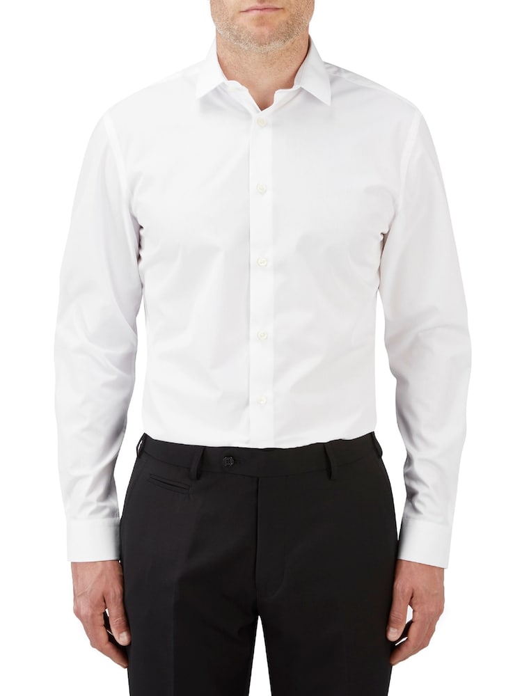 Skopes White Slim Fit Formal Shirt - Image 1 of 4