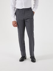 Skopes Grey Classic Fit Wool Rich Darwin Suit Trousers - Image 1 of 3