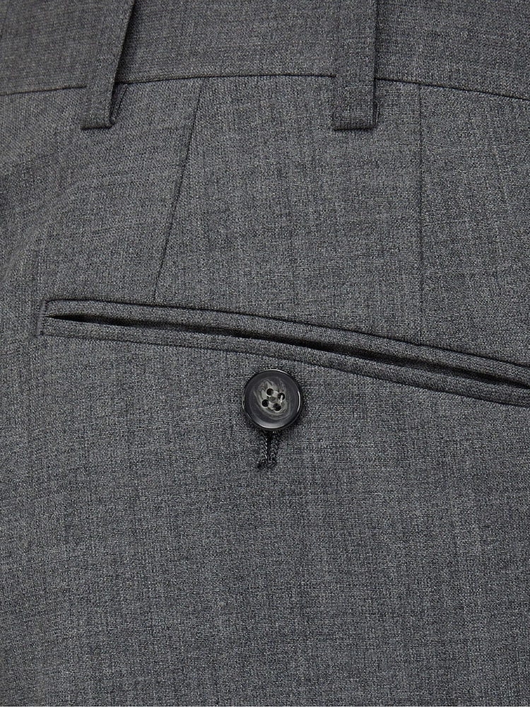 Skopes Grey Classic Fit Wool Rich Darwin Suit Trousers - Image 3 of 3