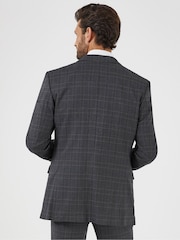 Skopes Stanley Grey Check Tailored Sustainable Suit Jacket - Image 2 of 5