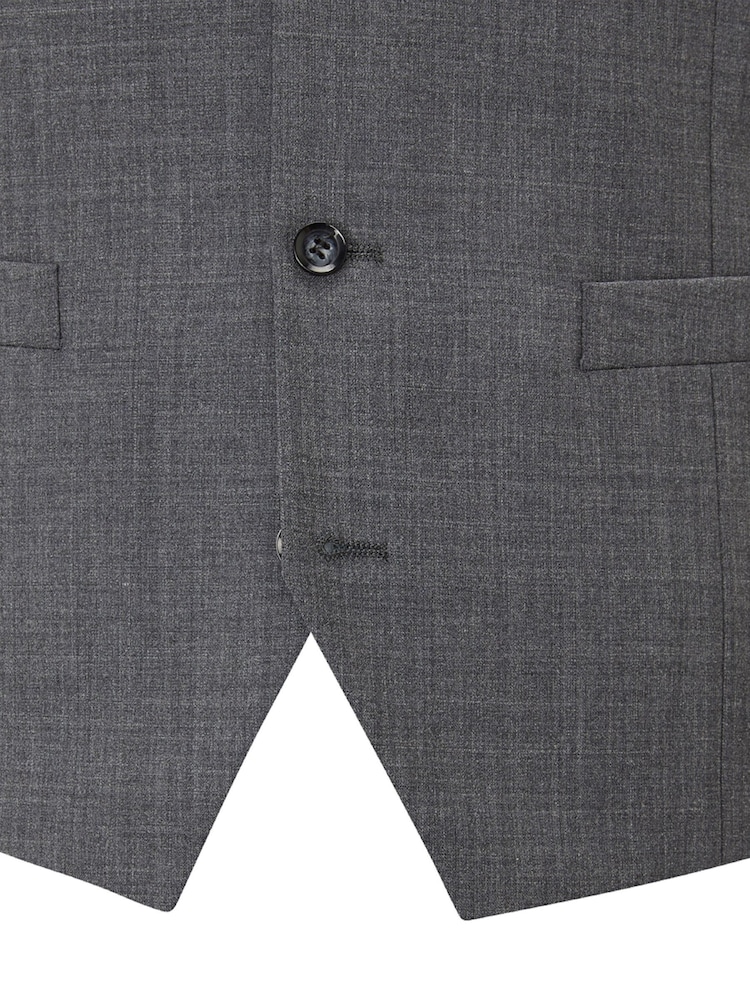 رمادي - Skopes Single Breasted Wool Rich Darwin Suit Waistcoat - صورة 3 من 3 رمادي - Skopes Single Breasted Wool Rich Darwin Suit Waistcoat - صورة 3 من 3