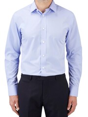 Skopes Blue Tailored Fit Sustainable Formal Shirt - Image 1 of 4