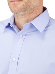 Skopes Blue Tailored Fit Sustainable Formal Shirt - Image 3 of 4