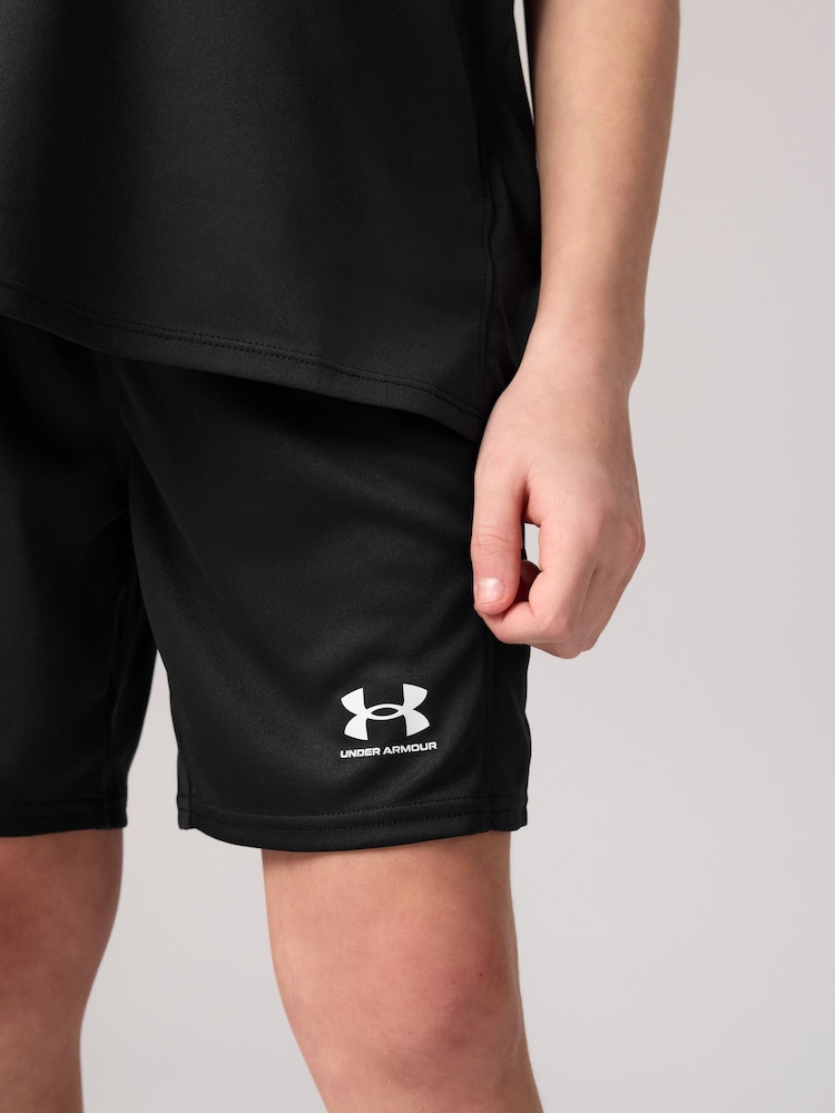 Under Armour Black Challenger Knit Shorts - Image 4 of 6