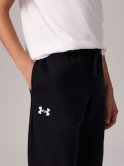 Under Armour Black Rival Fleece Joggers - Image 3 of 5