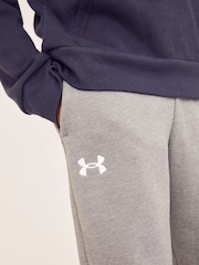 Under Armour Grey Rival Fleece Joggers - Image 4 of 7