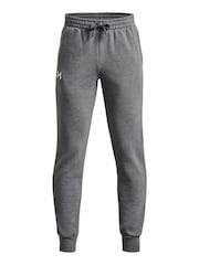 Under Armour Grey Rival Fleece Joggers - Image 6 of 7