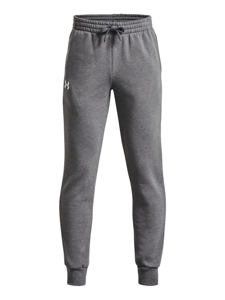 Under Armour Grey Rival Fleece Joggers - Image 6 of 7