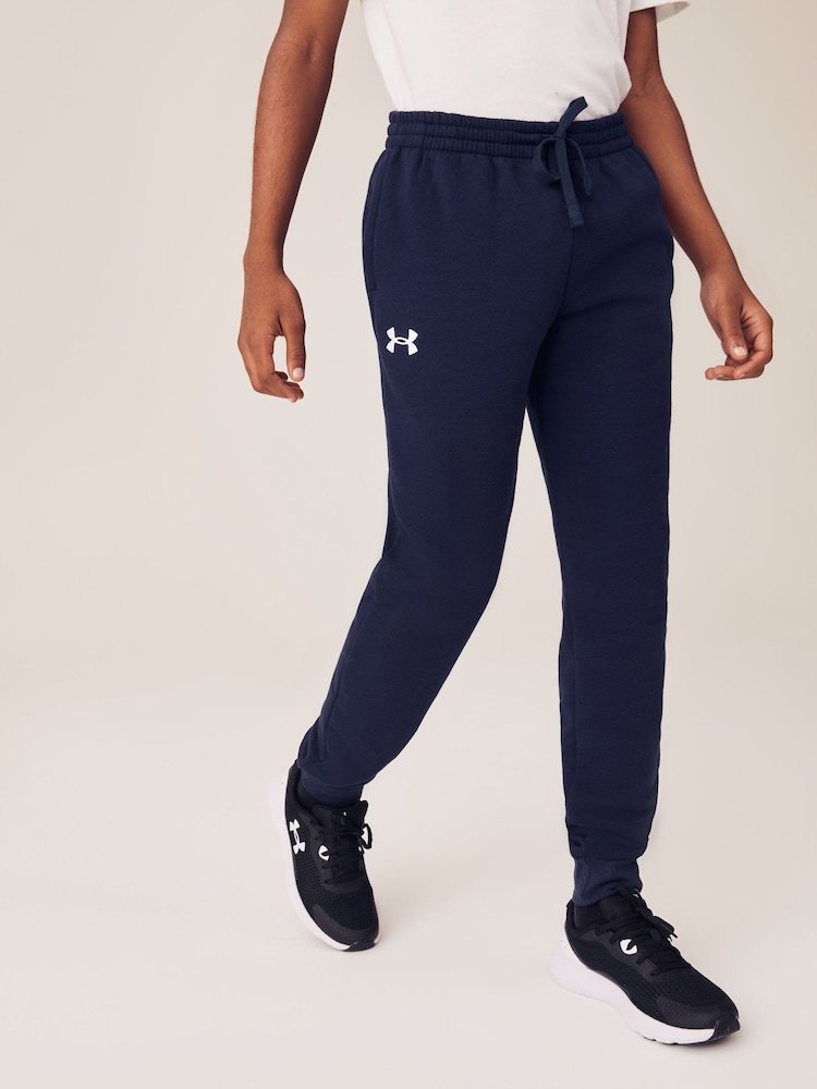 Under Armour Blue Rival Fleece Joggers - Image 1 of 6