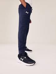 Under Armour Blue Rival Fleece Joggers - Image 3 of 6