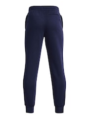 Under Armour Blue Rival Fleece Joggers - Image 6 of 6
