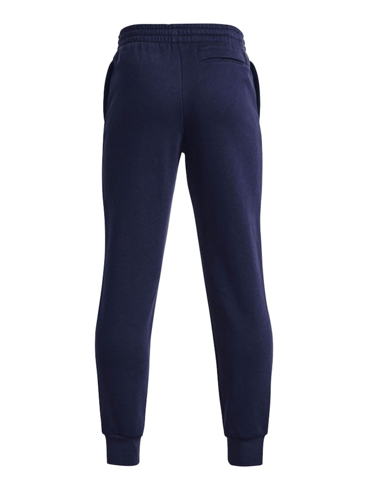 Under Armour Blue Rival Fleece Joggers - Image 6 of 6