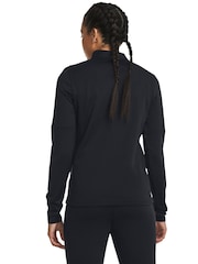 Under Armour Black Challenger Midlayer Quarter Zip Sweatshirt - Image 2 of 6