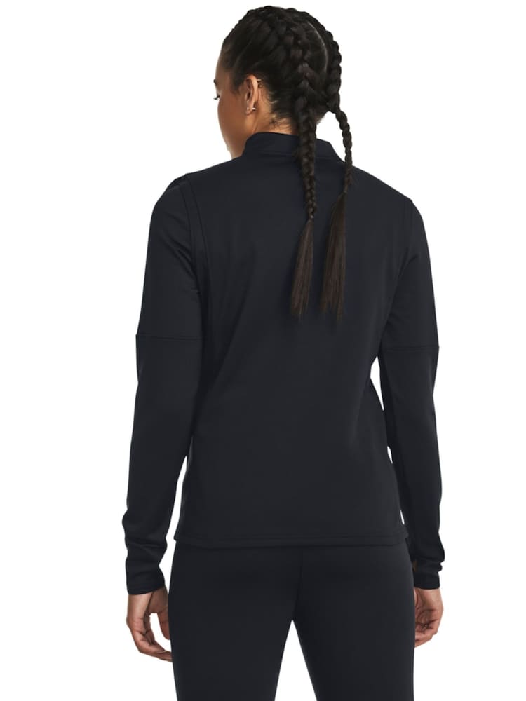 Under Armour Black Challenger Midlayer Quarter Zip Sweatshirt - Image 2 of 6
