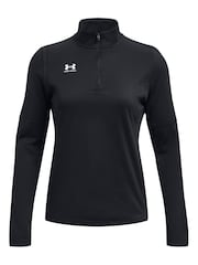 Under Armour Black Challenger Midlayer Quarter Zip Sweatshirt - Image 5 of 6