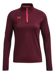 Under Armour Challenger Midlayer Quarter Zip Sweat Top - Image 5 of 6