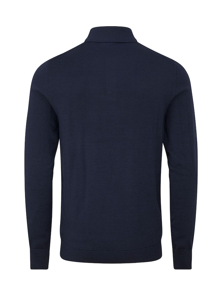 Skopes Blue Brad Polo Jumper - Image 5 of 5