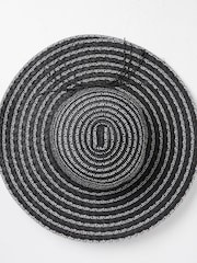 FatFace Black Straw Hat - Image 2 of 4