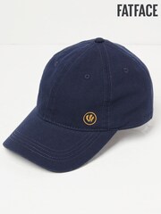 FatFace Blue Plain Baseball Cap - Image 1 of 4