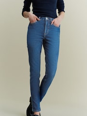 Dark Blue Mom Comfort Stretch Jeans - Image 3 of 6