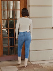 Mid Blue Mom Comfort Stretch Jeans - Image 2 of 6