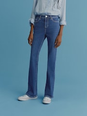 Dark Blue Bootcut Jeans - Image 3 of 5