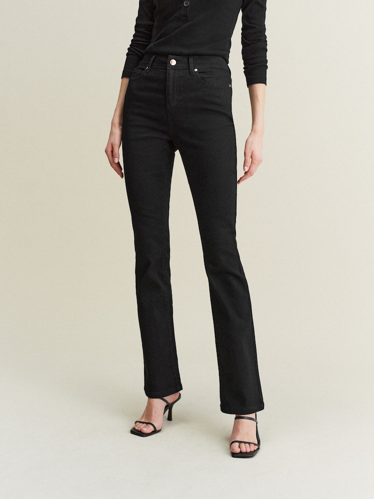 Black Bootcut Jeans - Image 1 of 6