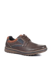 Pavers Brown Lace-Up Derby Shoes - Image 2 of 5