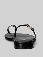 Lauren Ralph Lauren Emalia Nappa Leather Flip Flops - Image 3 of 4