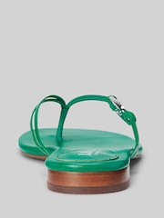 Lauren Ralph Lauren Emalia Nappa Leather Flip Flops - Image 3 of 4