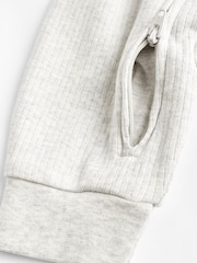 Neutral Baby Footless 2 Way Zip 100% Cotton Sleepsuits 3 Pack (0mths-3yrs) - Image 5 of 8