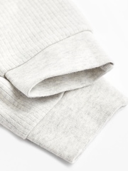Neutral Baby Footless 2 Way Zip 100% Cotton Sleepsuits 3 Pack (0mths-3yrs) - Image 7 of 8