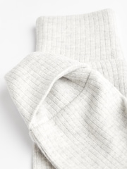 Neutral Baby Footless 2 Way Zip 100% Cotton Sleepsuits 3 Pack (0mths-3yrs) - Image 8 of 8