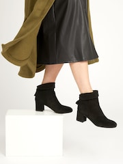 Jones Bootmaker Lylah Heeled Suede Ankle Boots - Image 1 of 6