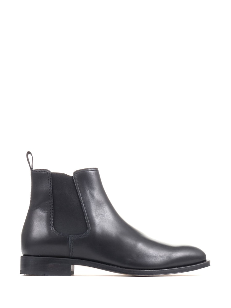 Jones Bootmaker Black Cheltenham Handmade Chelsea Boots - Image 1 of 5