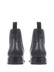 Jones Bootmaker Black Cheltenham Handmade Chelsea Boots - Image 3 of 5