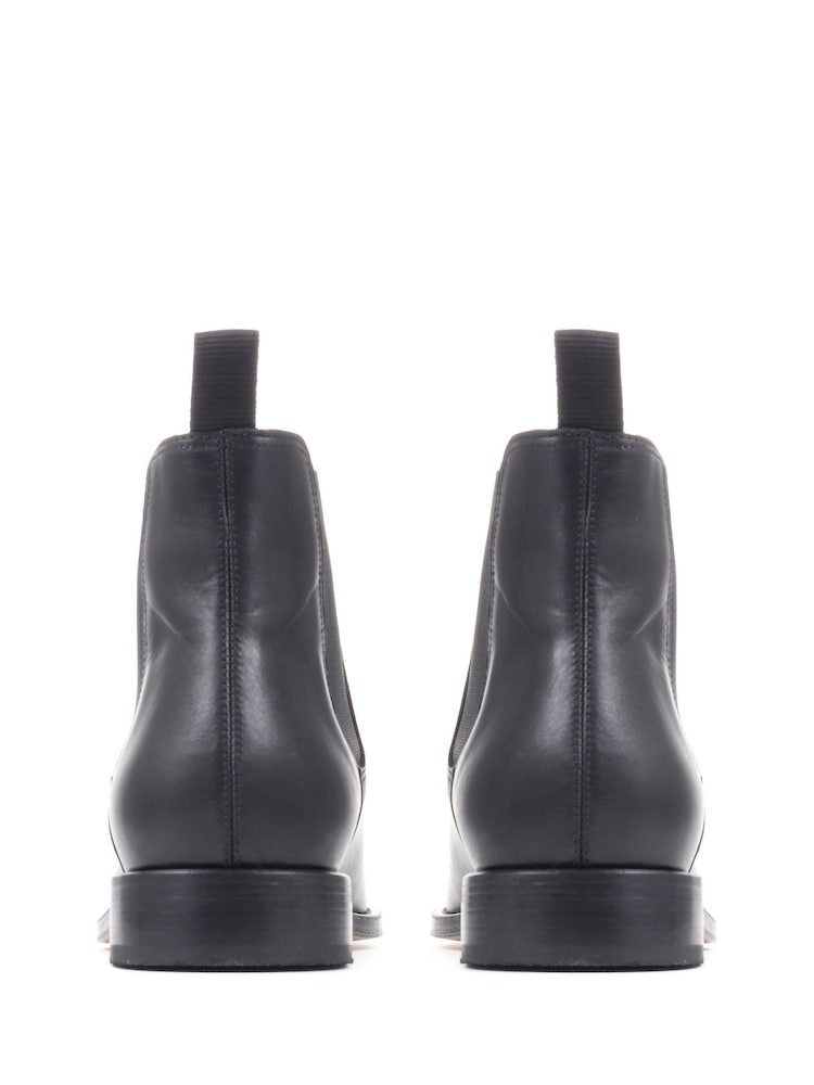 Jones Bootmaker Black Cheltenham Handmade Chelsea Boots - Image 3 of 5
