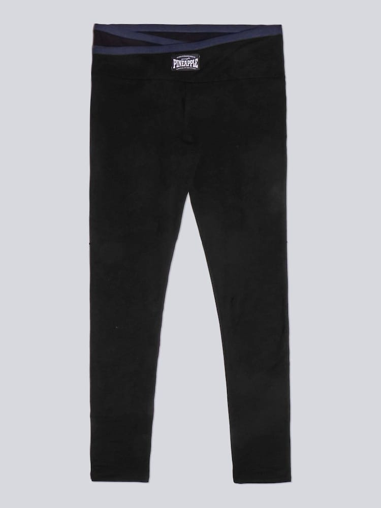 Pineapple Black Wrap Band Leggings - Image 5 of 5