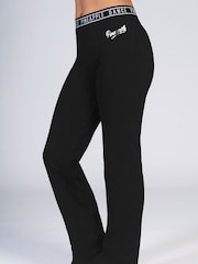 Pineapple Black Flare Girls Jersey Trousers - Image 1 of 5