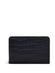 Radley London Medium Black Pockets 2.0 Faux Croc Effect Bifold Purse - Image 2 of 4