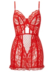 Ann Summers Red The Sweetheart Lace Body - Image 3 of 3